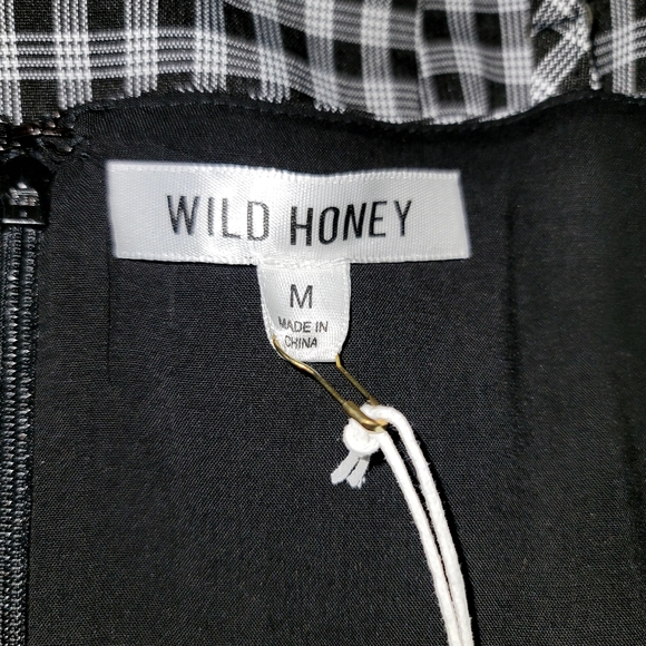 Jumpsuit women strapless various sizes of black and gray wide leg Zip lining - Picture 8 of 9